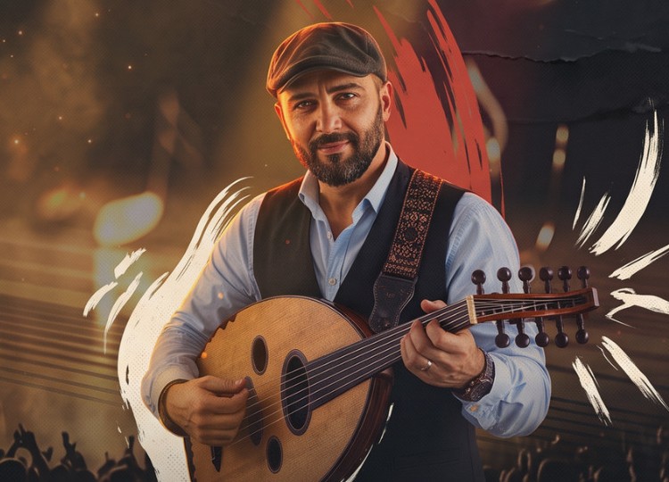 Ghani Murjan playing live oud at Bebek on Wednesday